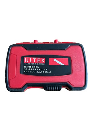 Ultex 16-teiliges HSS Bohrer-Set/1 Box