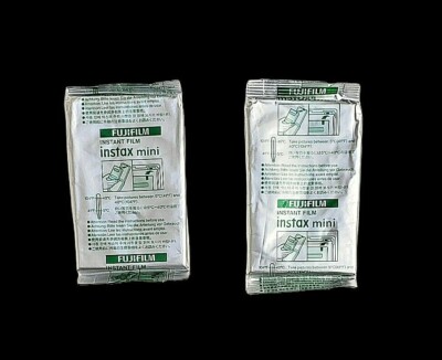 Fujifilm Instax Mini Film Twin Pack 20 Exposures New Factory Sealed 