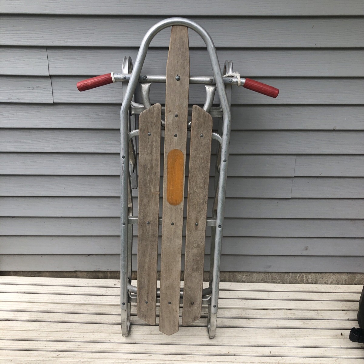 Vtg Duralite Racer Aluminum Art Deco machine Age Mid Century