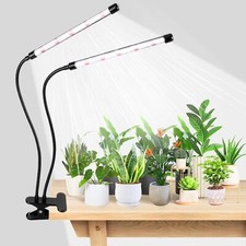 Full Spectrum Plant Grow Light with Clip - 84 LED Indoor Plant Lights