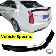FITS 2013-18 CADILLAC ATS SEDAN GLOSS HIGH KICK V SPORT STYLE TRUNK SPOILER WING