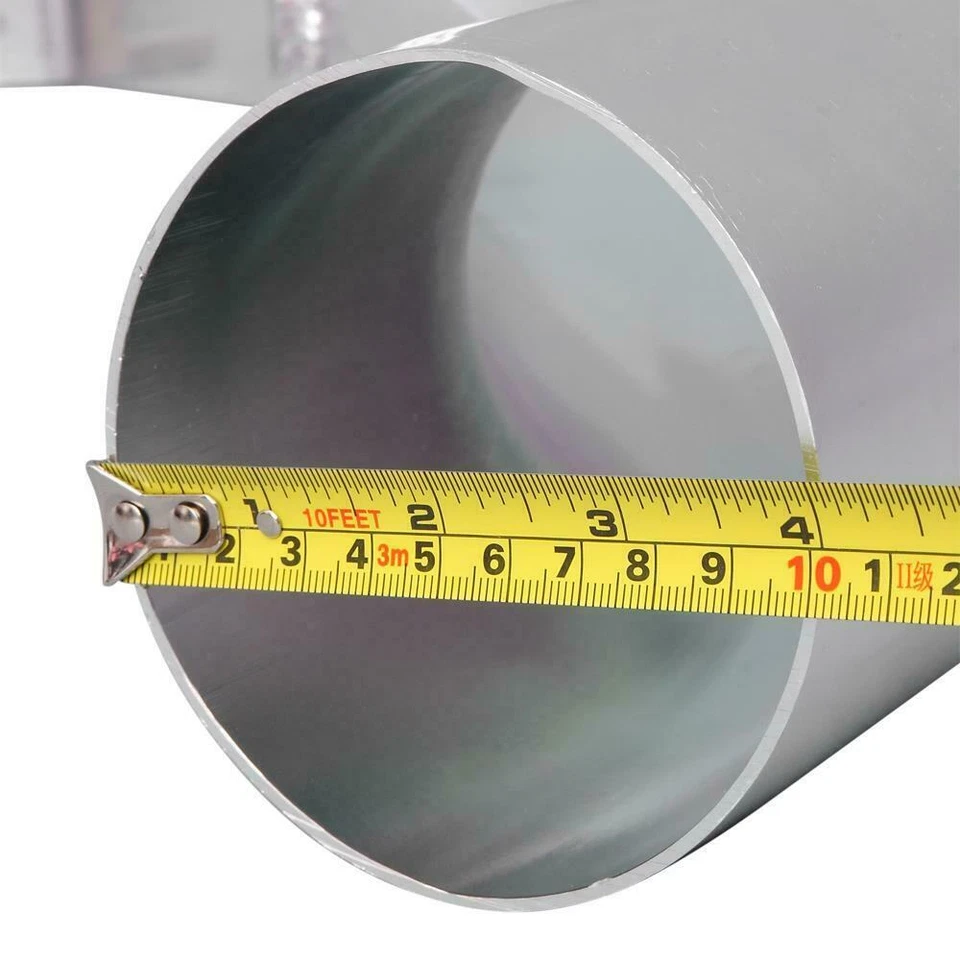 Kit de admisión de aire frío de 4" + protector térmico para GMC Chevy 99-06 V8 4,8 L/5,3 L/6,0 L Foto 3 de 4