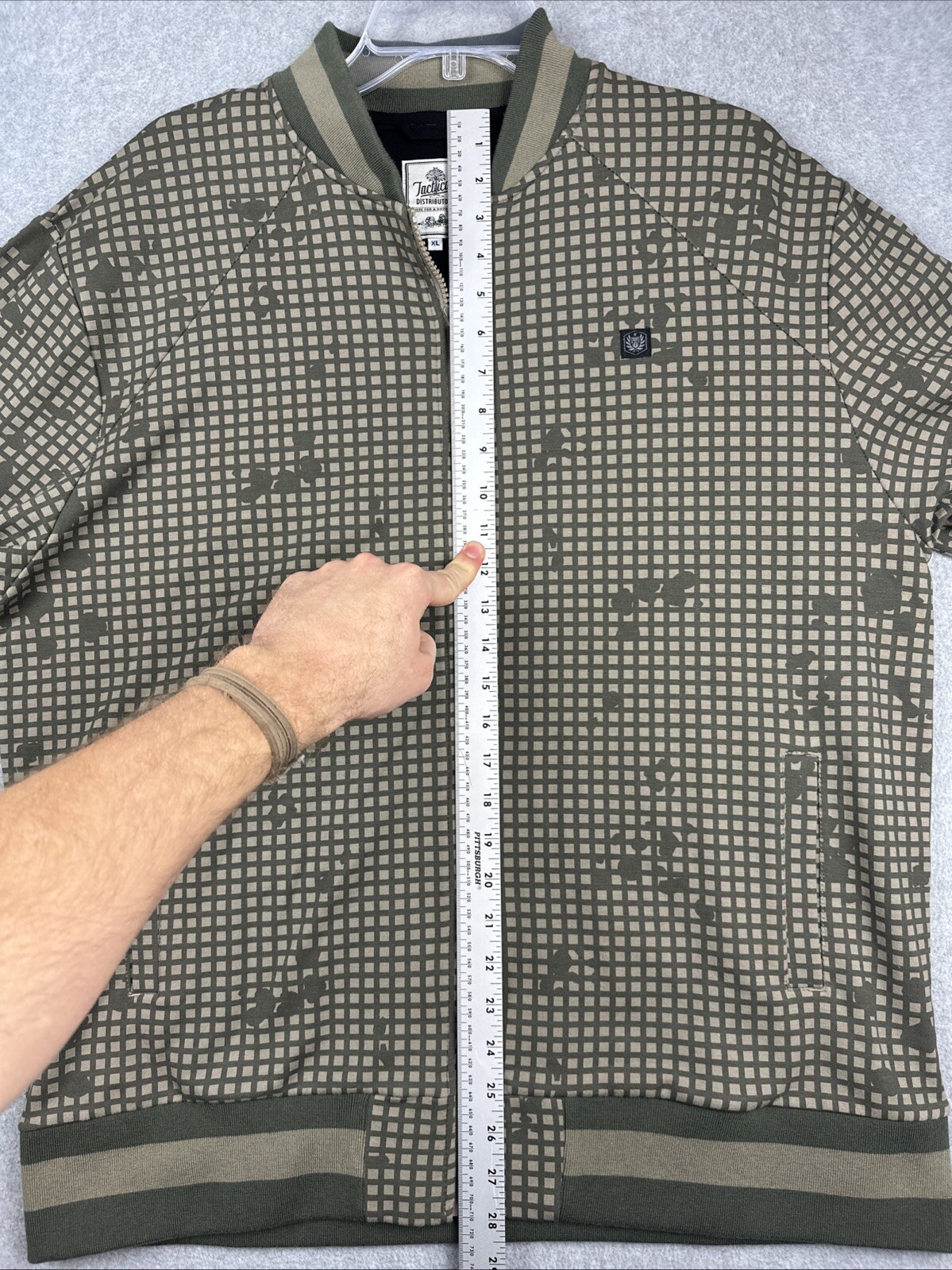 Tactical Distributors Check Grid Jacket Mens XL G… - image 4