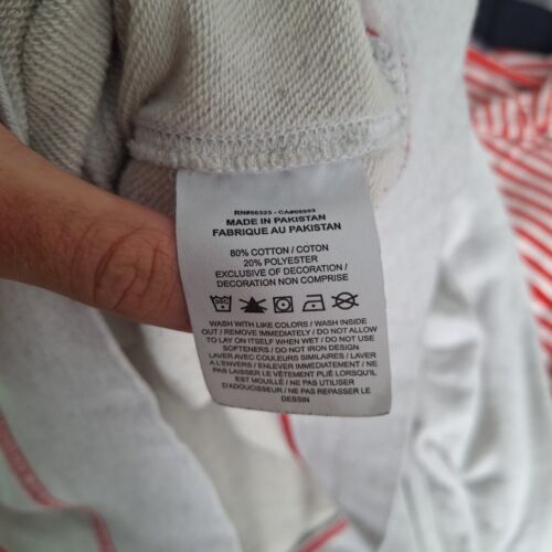 Felpa Nike Just Do It uomo girocollo grande grigio chiaro - Foto 6 di 7
