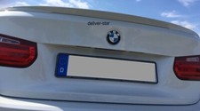 lackierte Heckspoilerlippe passend für BMW 3er F30 M3 F80 mattschwarz