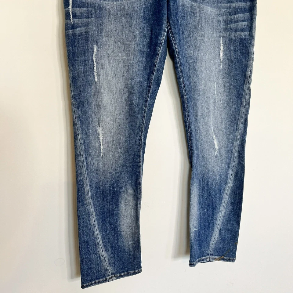 Radcliffe London Jeans Women's 30 Blue High Rise Straight Leg Denim 35x28 - Image 3 of 4