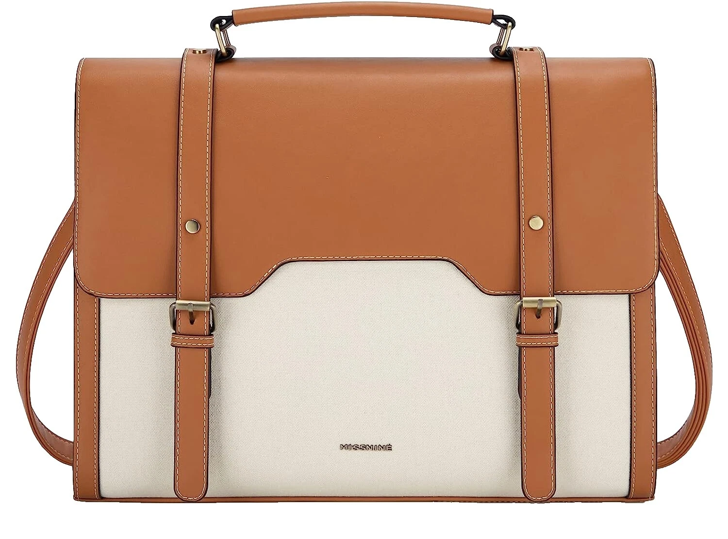 Коричневые сумки через плечо/сумки почтальона для ноутбука