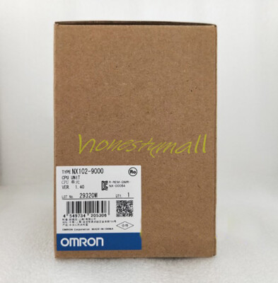 Ein Neu Omron plc module NX102-9000