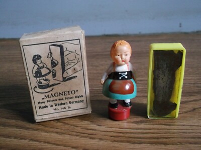 Ballerina Dancing Mary 磁石で踊る人形 西ドイツ Rare vintage MAGNETO BALLERINA dancing doll of 60's made in