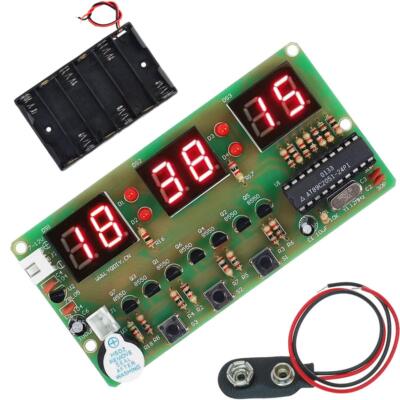 6-Bit Digitaluhr Kit AT89C2051 Chip LED Digital Röhrenanzeige Elektronische Uhr
