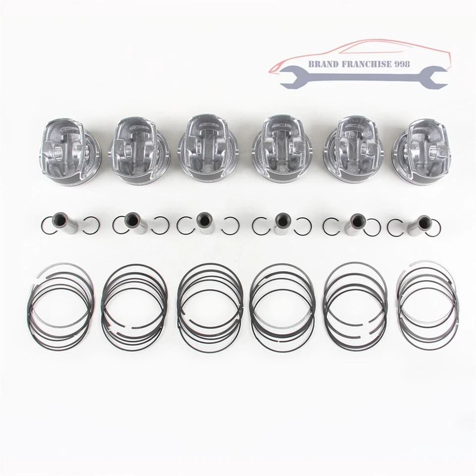 Kit de pistones y anillos de 3,6 L apto para Cadillac CTS SRX Chevrolet Caprice GMC Canyon Foto 4 de 4