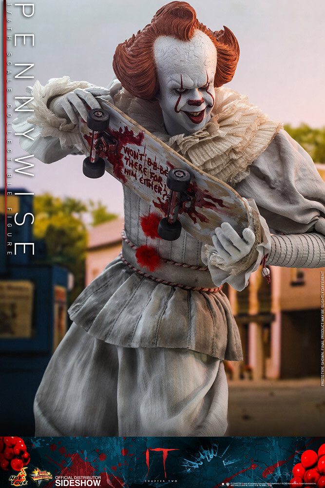 ペニーワイズ pennywise 1/6フィギュア MMS555 ホットトイズ 1/6 Hot Toys MMS555 It: Chapter Two Pennywise Bill Skarsgard