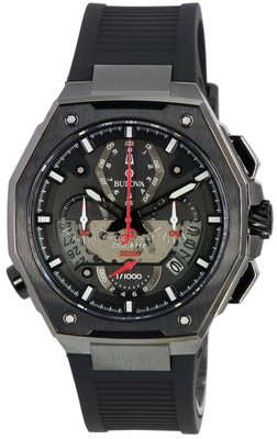 Bulova Precisionist X Chronograph Schwarzes Zifferblatt 98B358 300M Herrenuhr