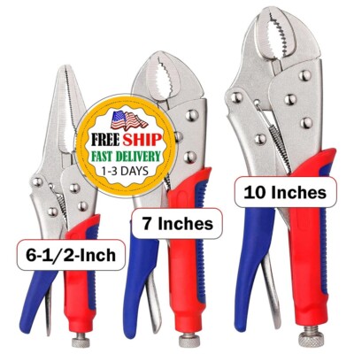 Juego De Pinzas De Presion Vise-Grip, 3 Piezas Nuevo