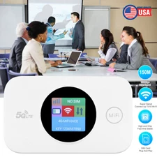 Unlocked Wireless WiFi 4G LTE Router Mobile Broadband Portable LED Modem Hotspot