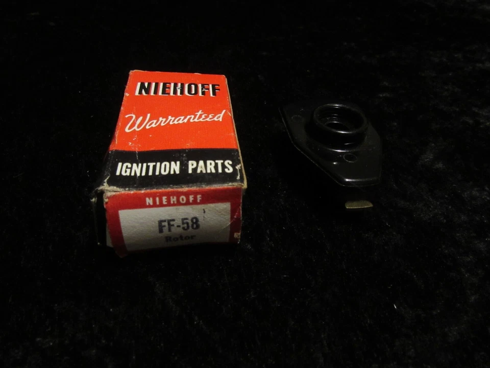 NOS 1946-1966 Ford Lincoln Mercury Niehoff Distributor Rotor In Original Box Foto 3 de 3