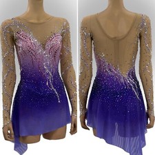 ice figure skating competition dress Gymnastics costume dance Dress dyeing