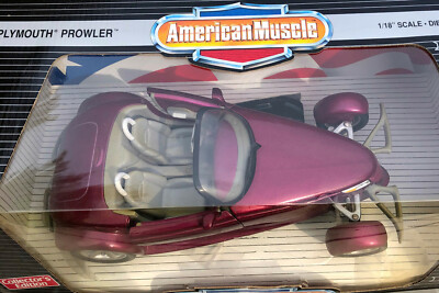 インポート・海外人気ブランド ERTL AMERICAN SCALE -1/18 CAR PROWLER PLYMOUTH PURPLE MUSCLE 乗用車