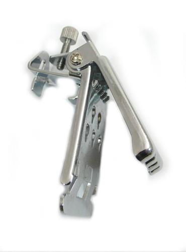 Chorm plated Banjo Tailpiece, Nice Luthier Parts - Picture 4 of 7