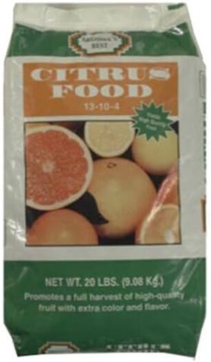 Arizona's Best Gro Well AZB10062 20 Lb Bag Citrus Tree Food