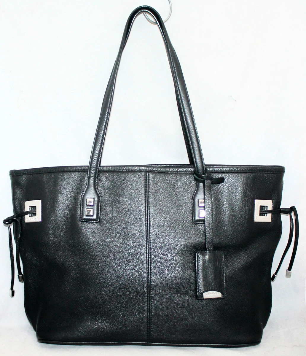 Calvin klein pebble leather tote sales