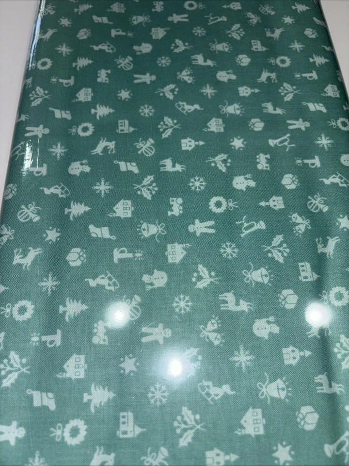 RILEY BLAKE Home Town Holiday 10 yardas de tela Navidad acolchado Lori Holt Foto 4 de 4