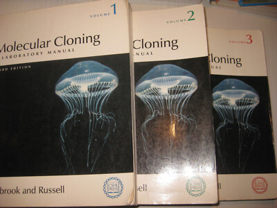 Molecular Cloning: A Laboratory Manual, 3 Bände - von Sambrook / Russel (2001)