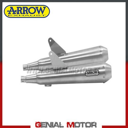Terminali di Scarico Arrow Pro Racing Triumph Bonneville T120 2016 > 2019 - Photo 1/4