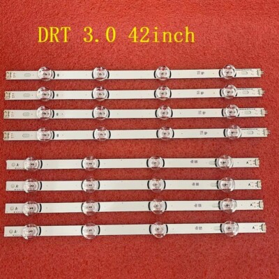 8pcs LED Strip for TV 42LF580V 42LB570V LC420DUE-FG A1 A2 A3 A4 A5 M4 M3 M2 M1