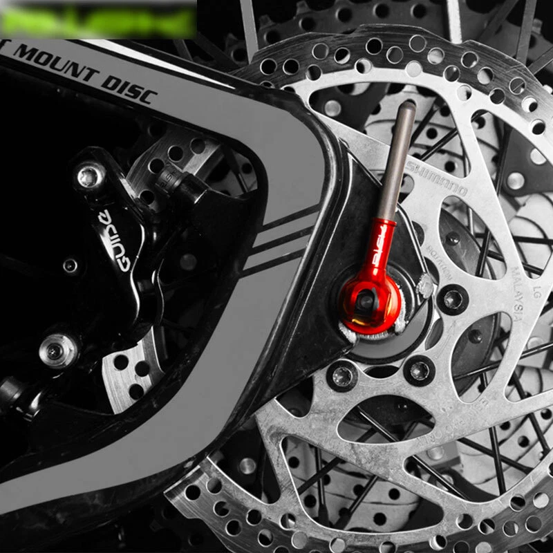 1 Paar Titan-Schnellspanner MTB Rennrad-Radnabe Achse QR-Hebel Titanachse NEU - Bild 3 von 4