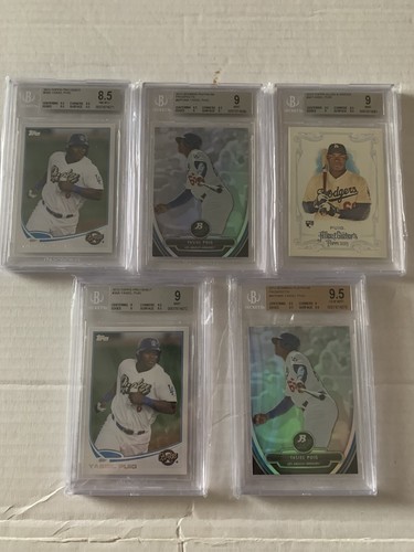 2013 YASIEL PUIG GRADED LOT (5) - Picture 2 of 7