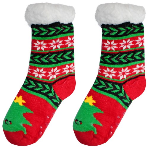 CALCETINES ANTIDESLIZANTES DE REGALO DE NAVIDAD CÁLIDOS DE NAVIDAD PARA NIÑAS TALLA 3-8 4.7 TOG - Imagen 10 de 22