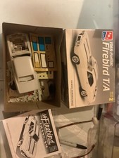 Vintage opened complete AMT 1969 PONTIAC FIRE...