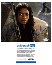 Naomie Harris "Ninja Assassin" AUTOGRAPH Signed 'Mika' 8x10 Photo B ACOA