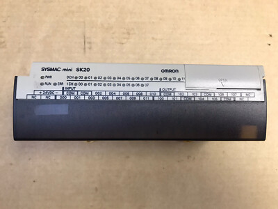 Omron Sysmac Mini SK20-C2DR-D Programmierbare Steuerung SPS 12 Ausgänge 8 Eingänge