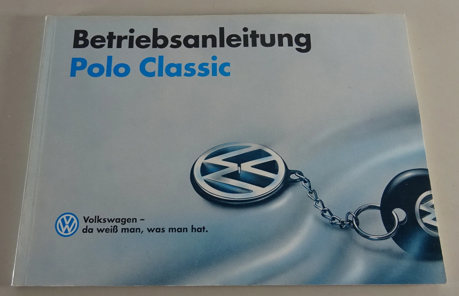 Operating Instructions / Manual VW Polo Classic Type 9KV Model 11/1995