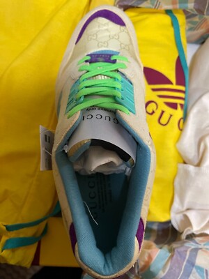 GUCCI バケハ　M 58cm NEW AUTHENTIC GUCCI x ADIDAS ZX 8000 'BLACK GG MONOGRAM