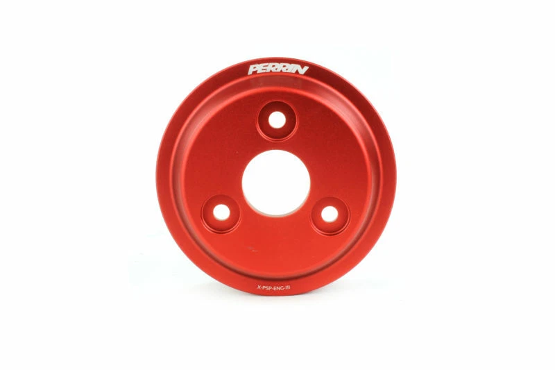 Polea ligera de bomba de agua Perrin (roja) para Subaru WRX 2015-2021 2,0 L Foto 3 de 3