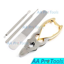 Heavy Duty Podiatry Pedicure Toes Nail Nippers Cutters Clippers 4 Pieces BTS-285