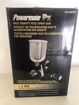 Powermate PX HVLP  1.4mm Gravity Feed Spray Gun  P010-0037SP