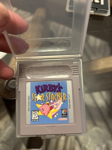 Kirby's Star Stacker (Nintendo Game Boy, 1997) Carrito Original Solo Probado Funciona