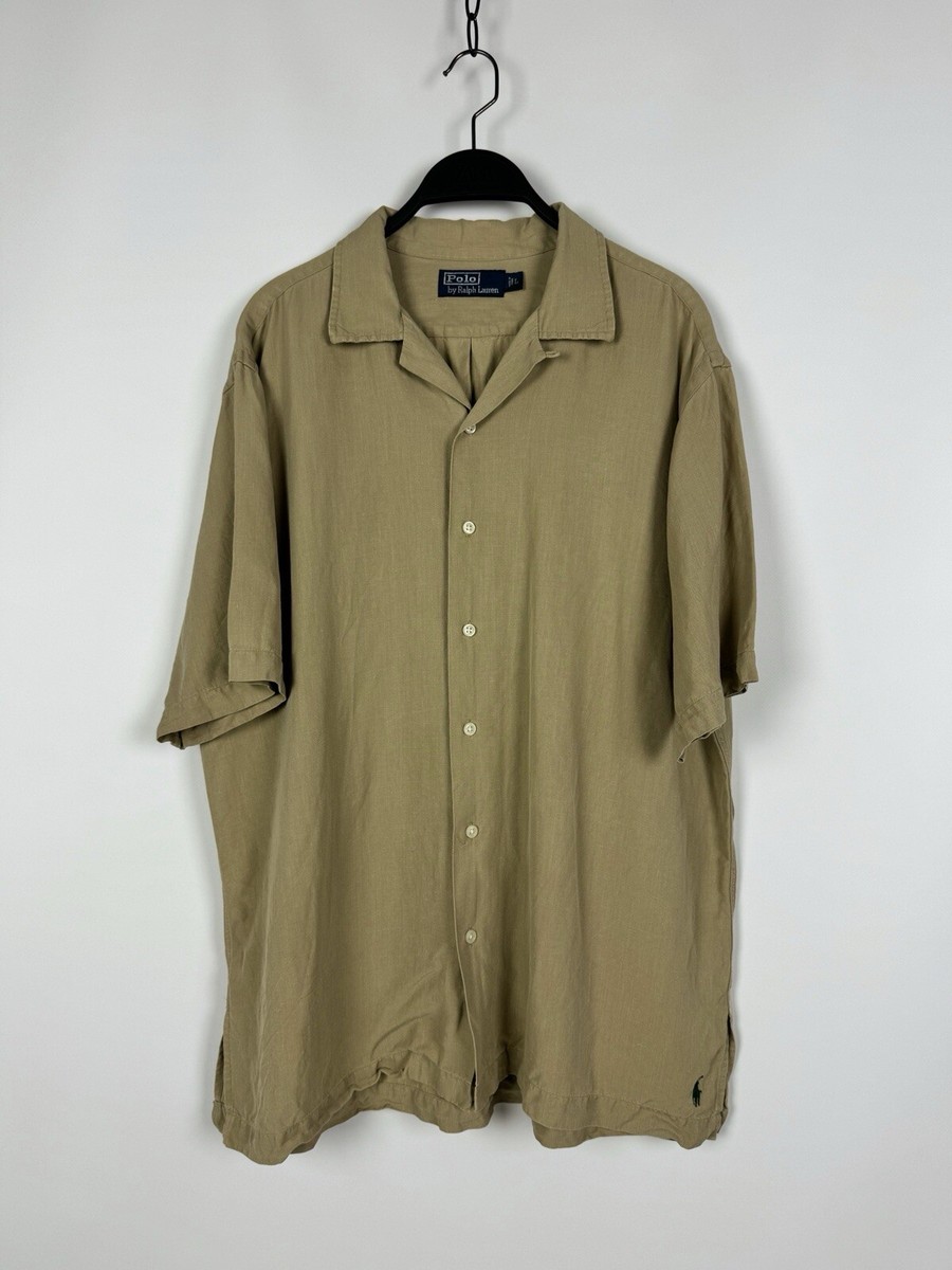 トップス 90's Polo RalphLauren VINTAGECAMP 90s Polo Ralph Lauren Shirt VINTAGE CAMP Hemingway / XL