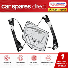 SKODA SUPERB MK2 3T 2008-2015 FRONT RIGHT DRIVER SIDE WINDOW REGULATOR & PANEL