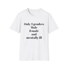 Humorous Gender Statement T-Shirt, Funny Shirt, LGBTQ Pride, Unisex Tee, Gift