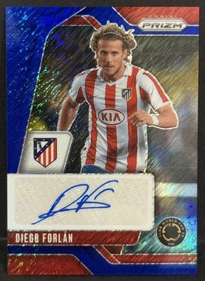 2025 Prizm FIFA Club World Cup FOTL Diego Forlan Flashback Auto