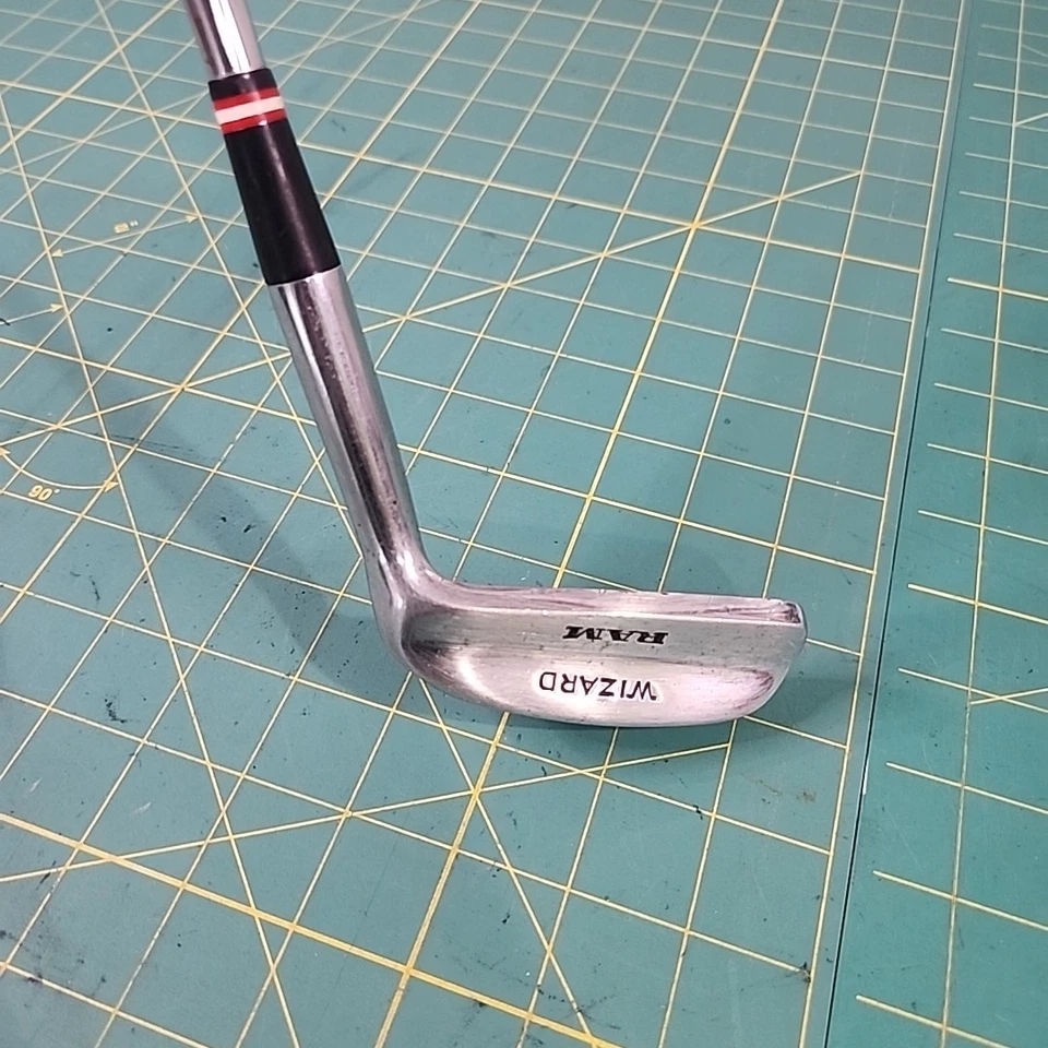RAM Wizard Approach Iron Putter Golf Club RH 35.5" Blade Steel Shaft Vintage - Image 2 of 4