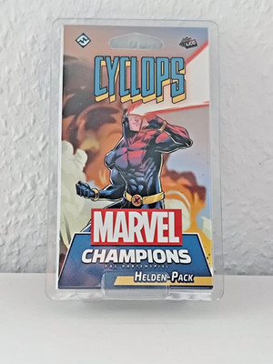 TCG LCG Marvel Champions Cyclops Hero Helden Pack Deck Deutsch Neu OVP OOP RAR