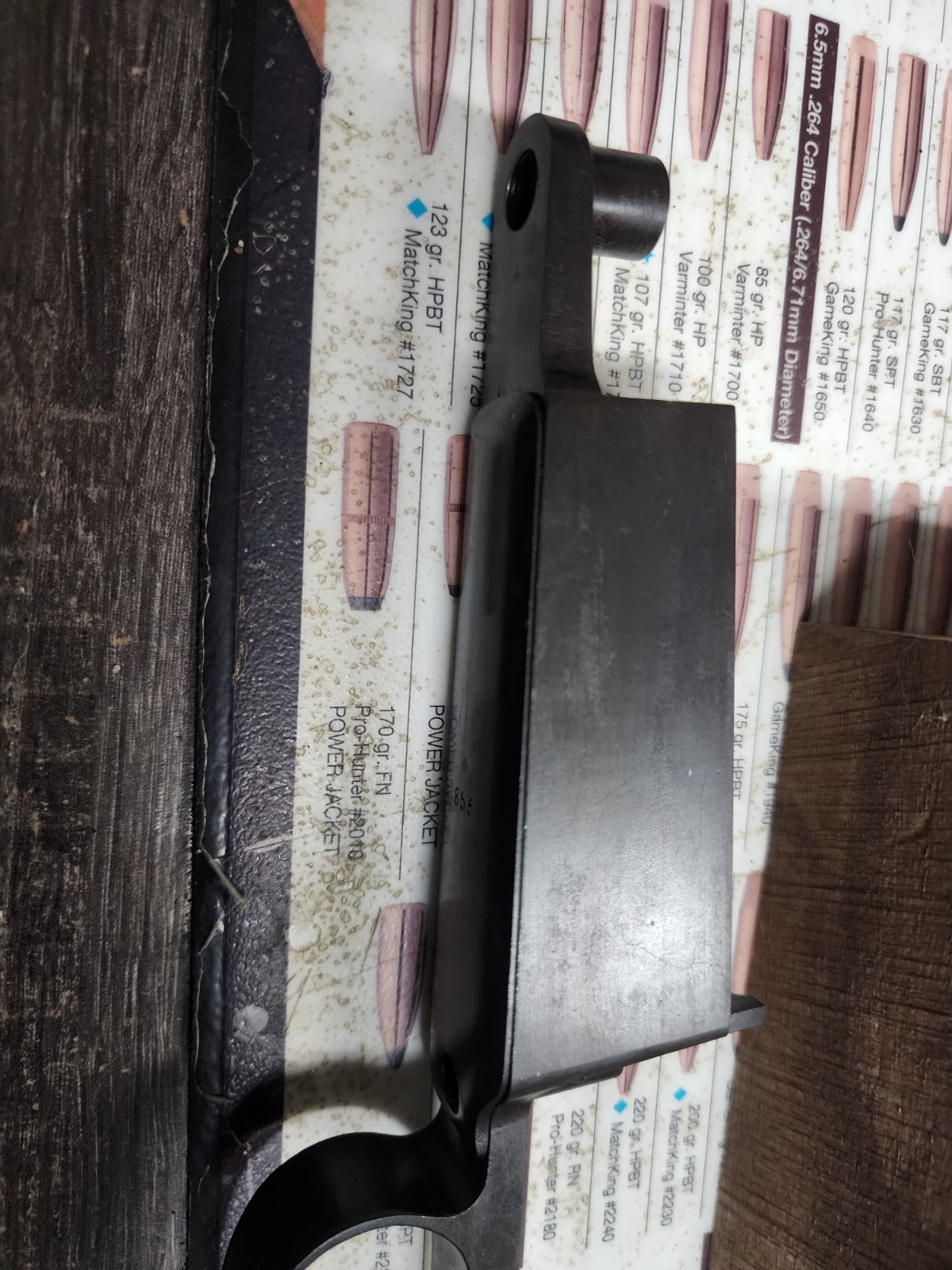 Original Swedish Mauser M96 6.5x55 rifle trigger guard floor plate New Old Stock