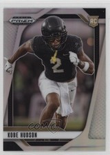 2025 Panini Prizm Draft Picks Silver Prizm Kobe Hudson #136 10uo