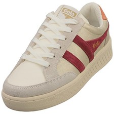 Gola Superslam Blaze Womens Fashion Sneakers in Gold Cerise - 8 US